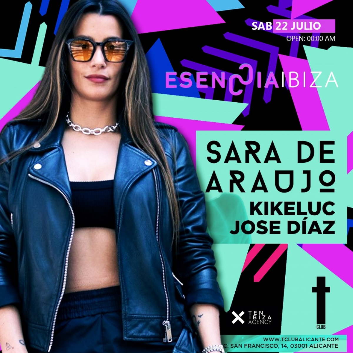 SARA DE ARAÚJO @ TCLUB (ALICANTE, SPAIN)