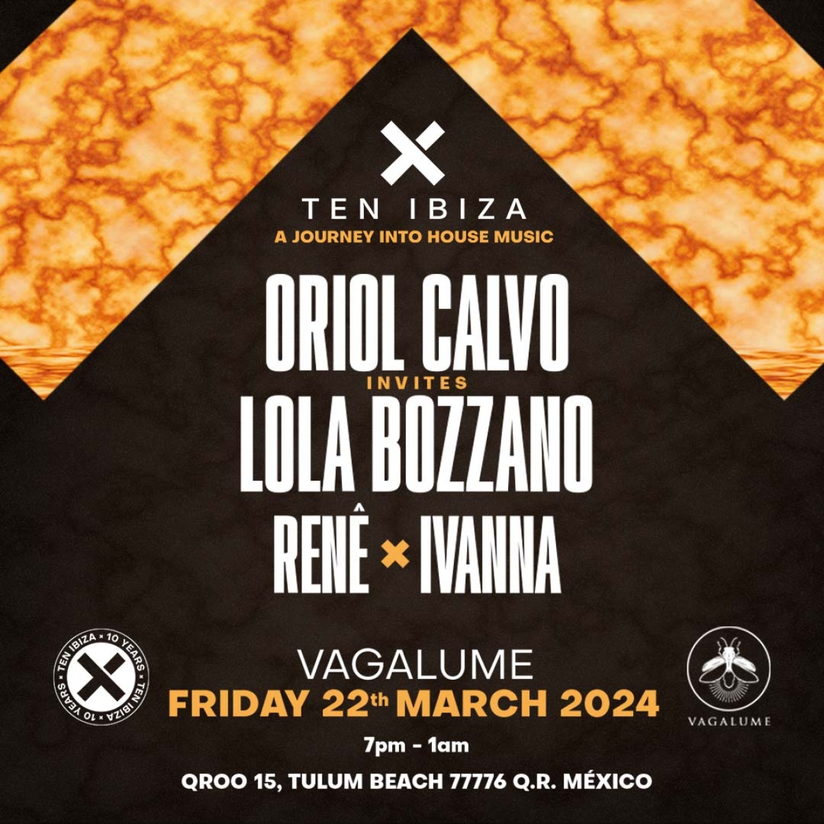 TEN Ibiza at VAGALUME (Tulum - México)