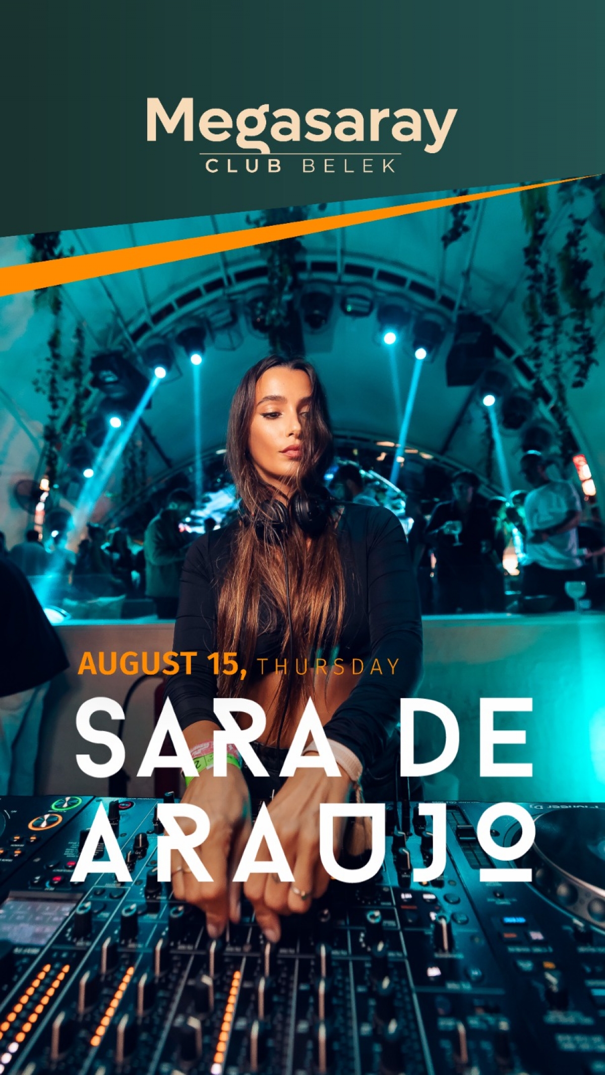 SARA DE ARAUJO at MEGASARAY CLUB BELEK (Antalya - Turkey)