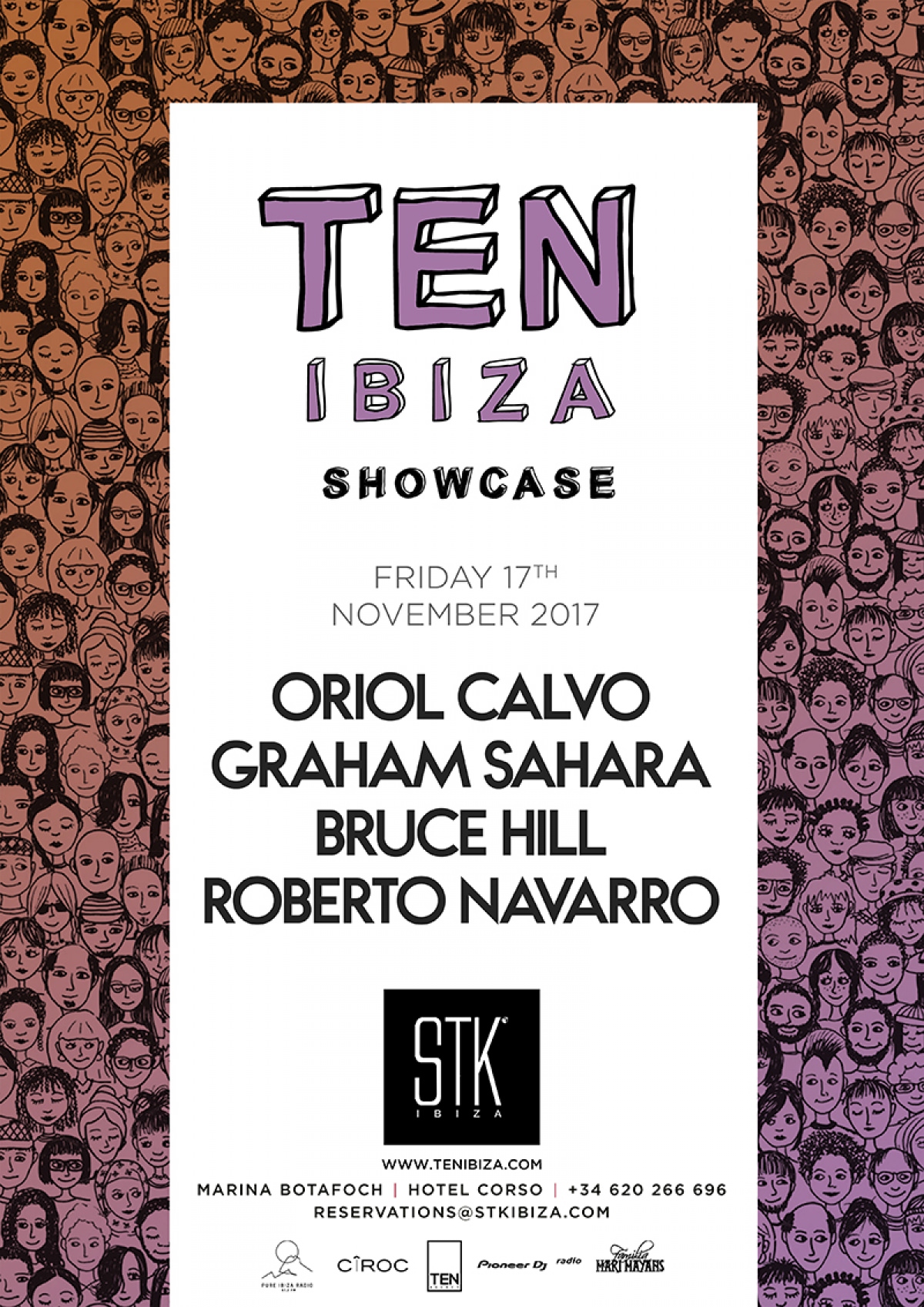 GUEST LIST TEN Ibiza @ STK Ibiza // FRIDAY 17 Nov