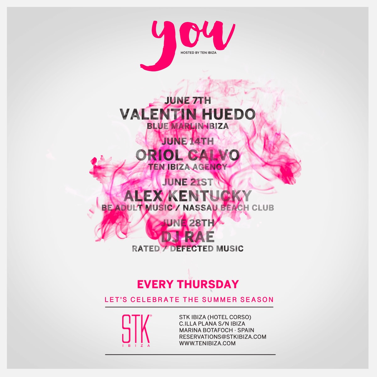 YOU IBIZA at STK - 14.06.2018