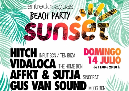 HITCH at SUNSET Beach Party (Peñiscola)