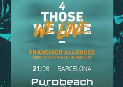FRANCISCO ALLENDES & ORIOL CALVO at PUROBEACH Barcelona