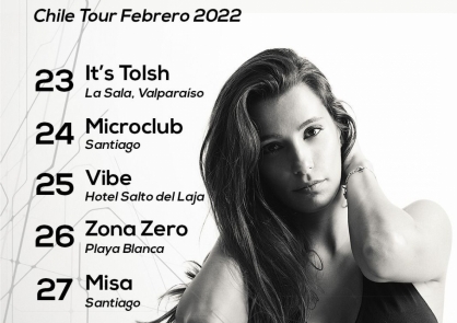 SARA DE ARAÚJO February Chile Tour