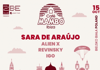 SARA DE ARAÚJO at MAMBO ON TOUR (Bielsko - Poland)