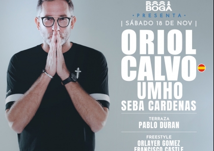 ORIOL CALVO @ CLUB BOGA (CONCEPCION, CHILE)